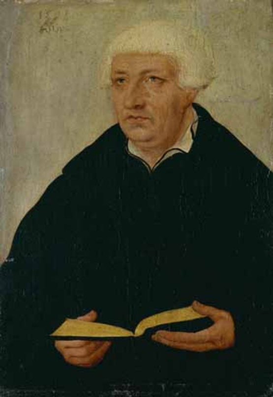 Lucas Cranach d. Ältere: Johannes Bugenhagen (Herzog Anton Ulrich-Museum)
