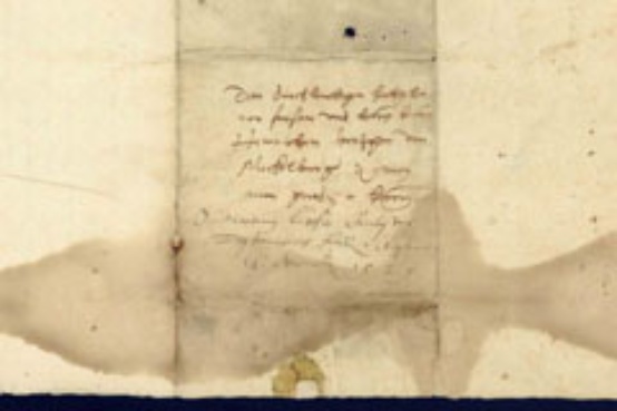 Brief Martin Luthers an Heinrich V. von Mecklenburg